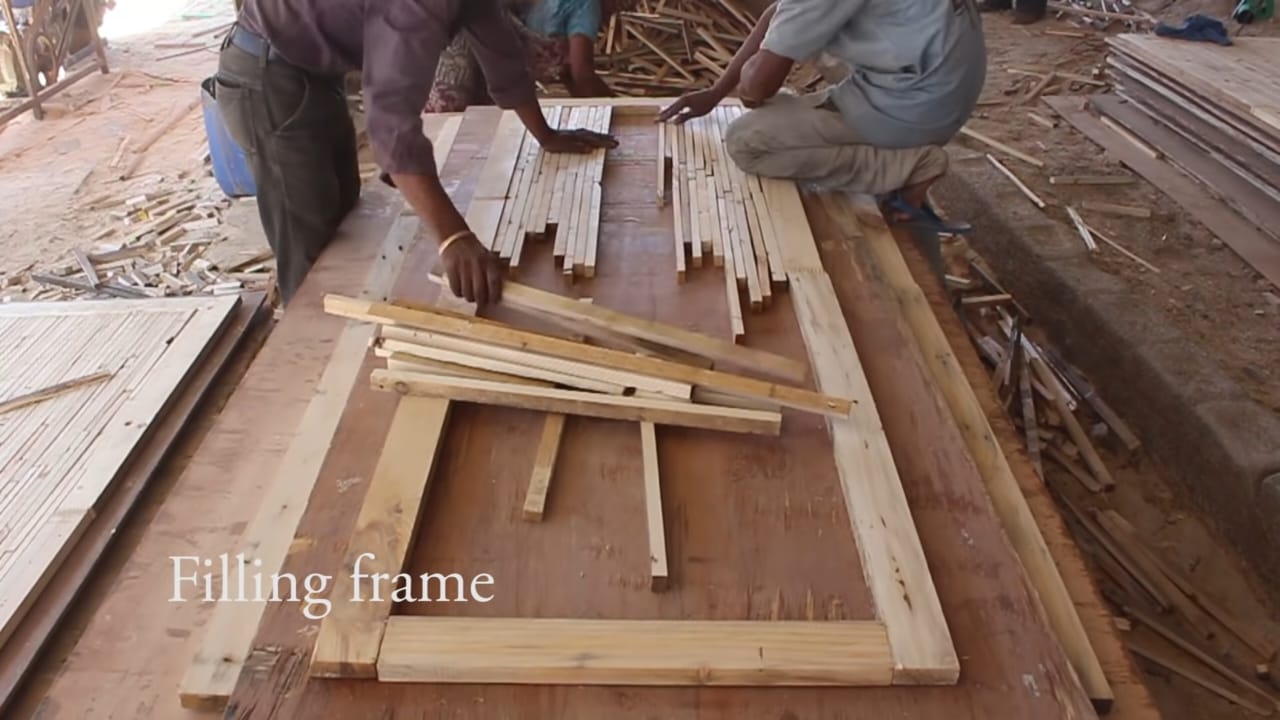 filling frame